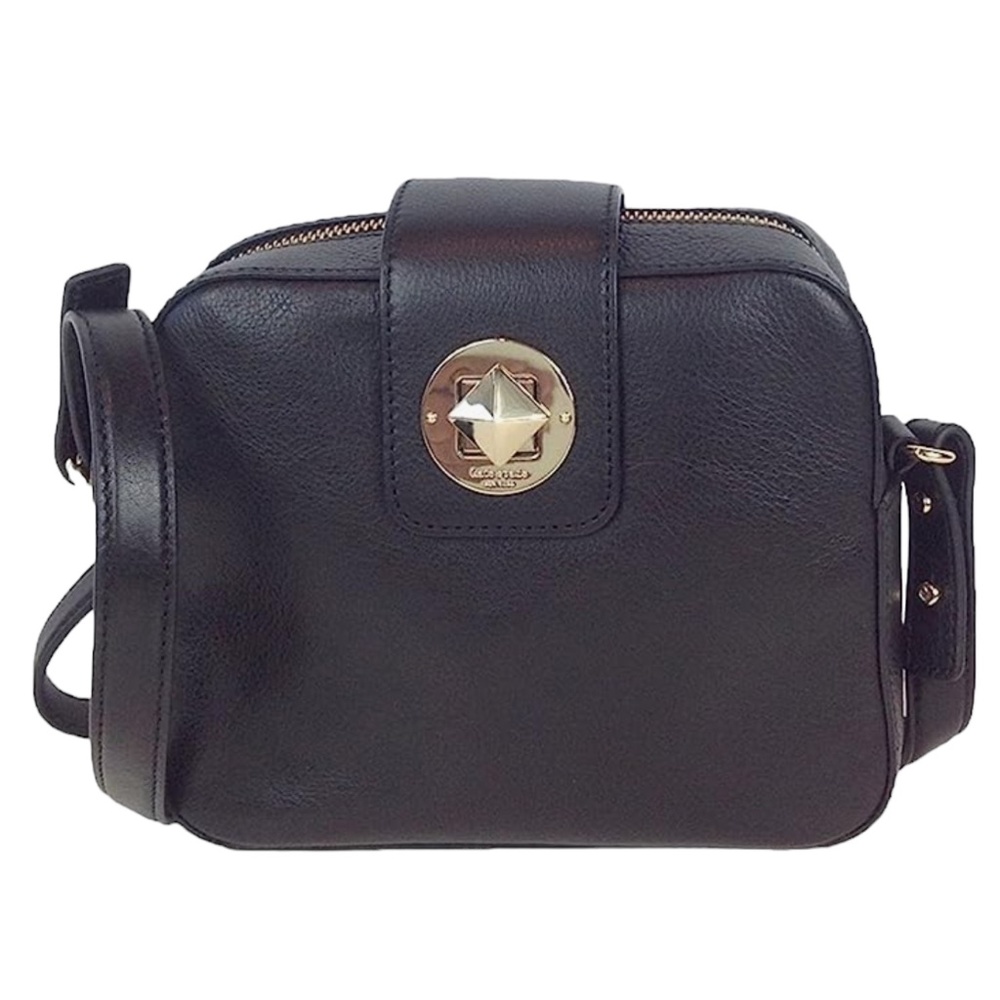 KATE SPADE NY Christie Street Isla Shoulder/Crossbody Black Leather Like…